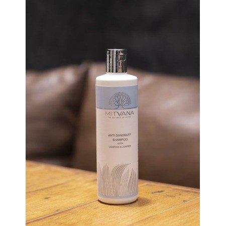 Mitvana Anti-Dandruff Shampoo A soothing combination of ingredients in this shampoo leaves your scalp clean & cool and hair dandruff-free. 200ml
