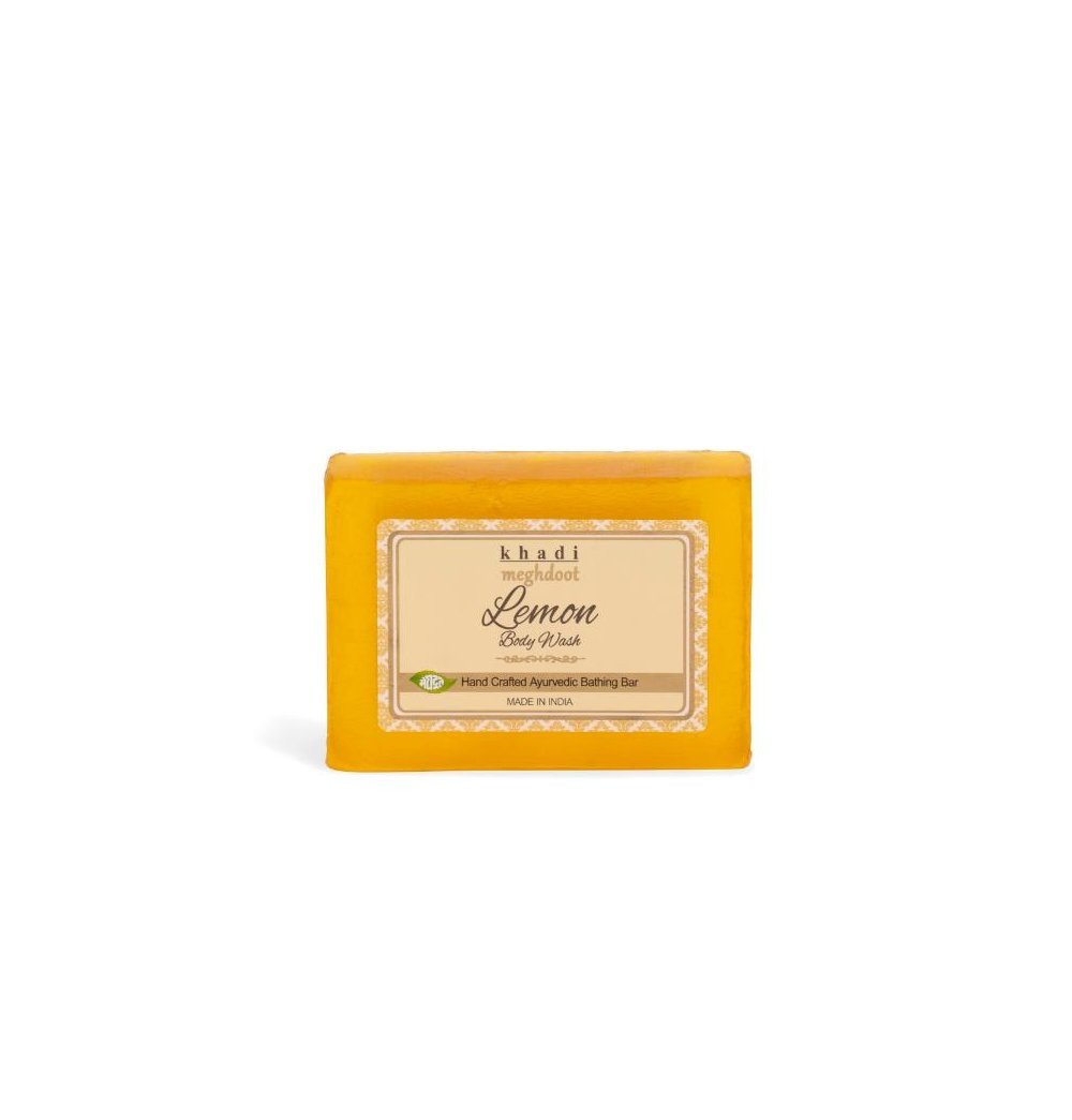 Khadi Meghdoot Lemon Bodywash Soap 125gm
