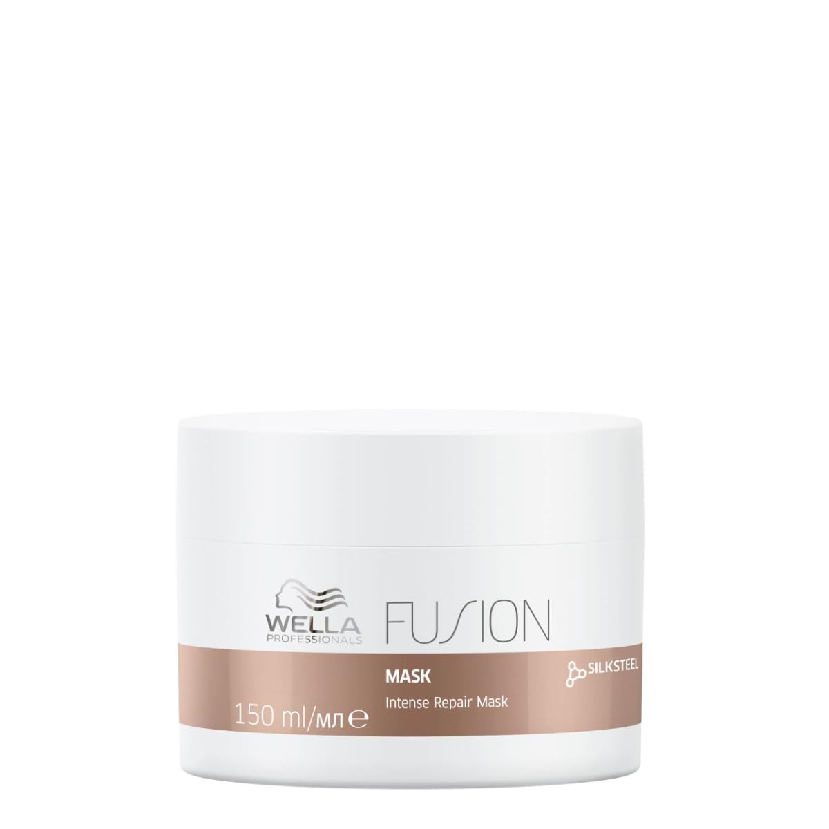 WELLA PROFESSIONALS Fusion Fresh Intense Repair Hair Mask | 150 Ml | Dry Damaged Hair Treatment | With Silk Amino Acids | To Strengthen Hair Against Breakage,1 Count