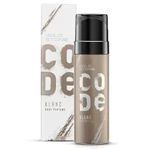 Wild Stone CODE Blanc Body Perfume for Men, 120 Ml | No Gas Body Spray for men | Classic Masculine Scent with long lasting fragrance | Best Fit for Office Wear | Best deodorant for men to smell great