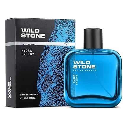 Wild Stone Hydra Energy Premium Eau De Parfum For Men, | Long Lasting Perfume|Luxury Perfume For Men, Floral, Spray