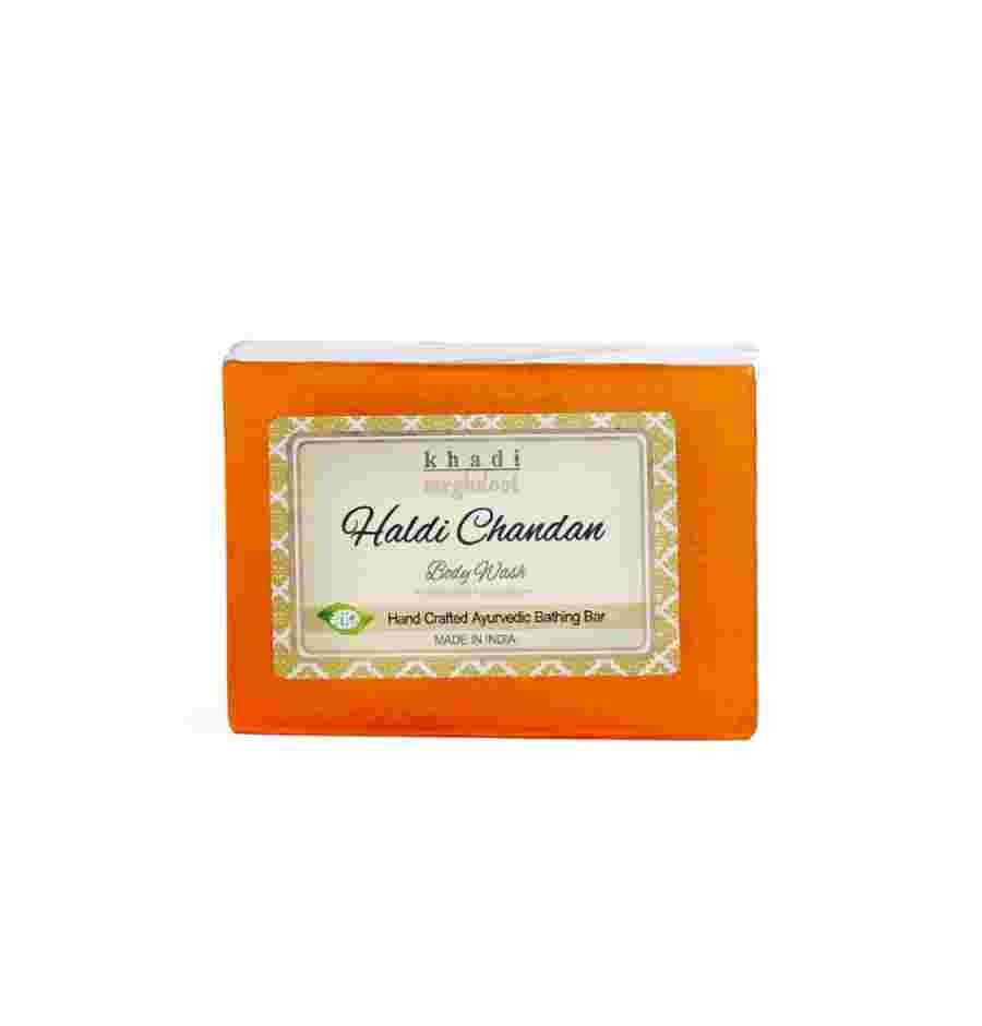 Khadi Meghdoot Haldi Chandan Bodywash Soap 125gm