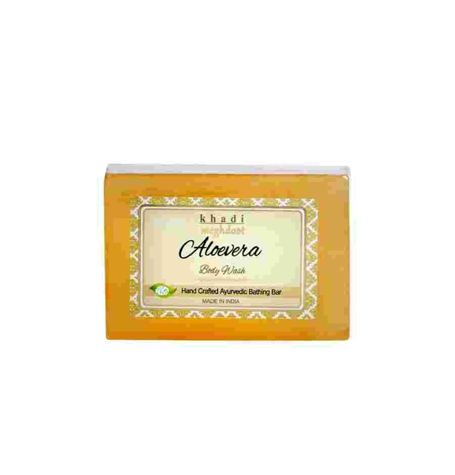 Khadi Meghdoot Aloevera Bodywash Soap 125gm