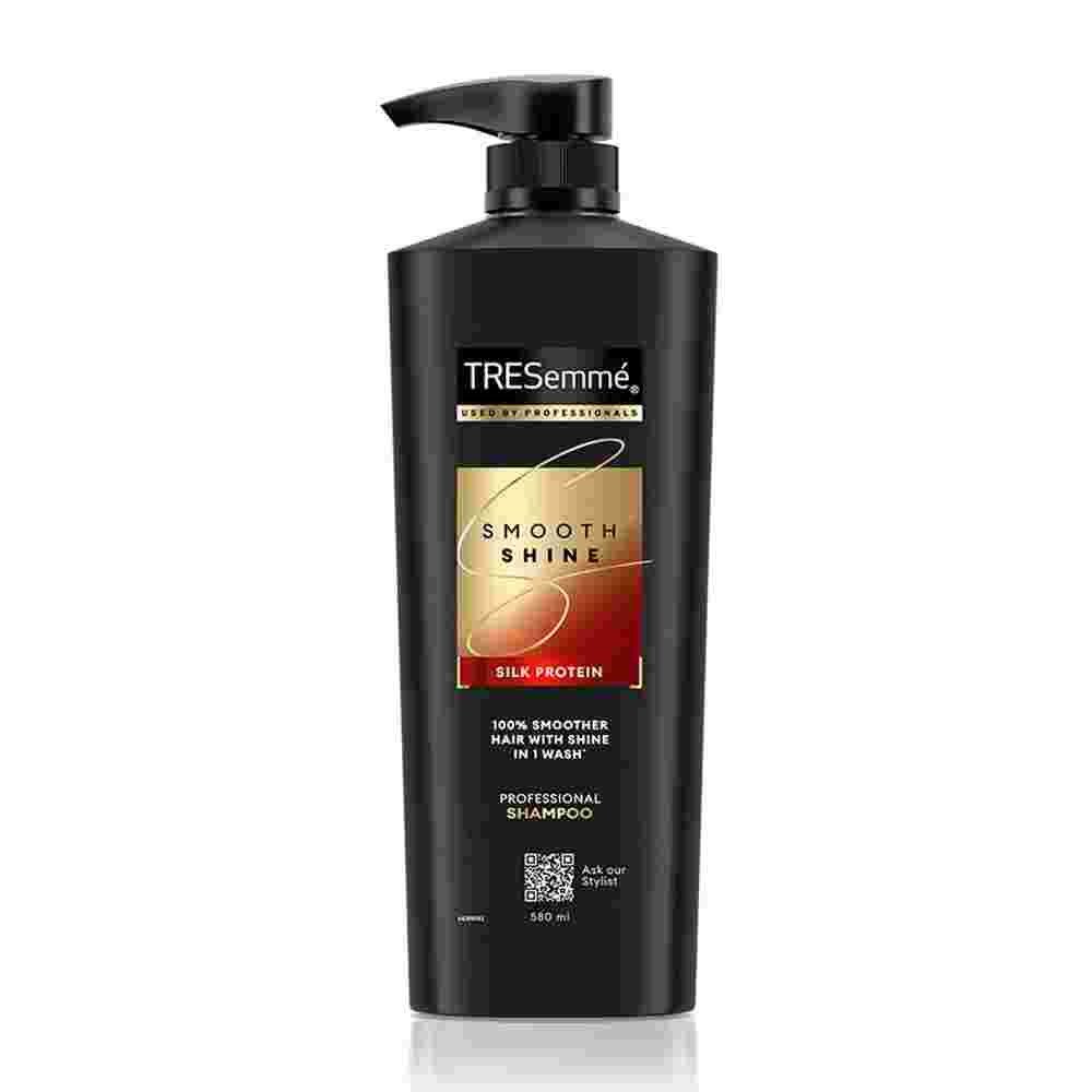 TRESemme Smooth & Shine Shampoo 580 ml|| With Biotin & Silk Proteins For Silky Smooth Hair - Moisturises Dry & Frizzy Hair|| For Men & Women