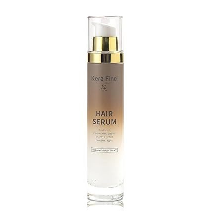 KERA FINE KF Hair Serum | 50Ml | Rich Repair Improves Manageability Smooth & Protect | For All Hair Types