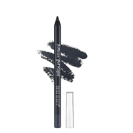 Swiss Beauty Intensegel Kajal Eyeliner, Eye Makeup 1.2G