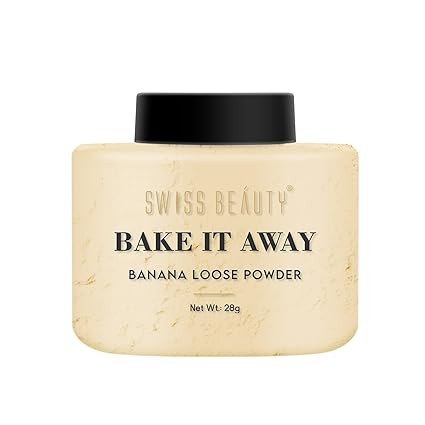 Swiss Beauty Bake It Away Makeup Loose Powder | Lightweight Setting Powder | Loose Compact Powder SB31