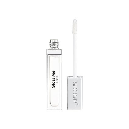 Swiss Beauty Gloss Me Lip Gloss | Lightweight | Glossy Finish | Non-sticky |With Jojoba Oil & Glycerine | 6.7ml SB 304