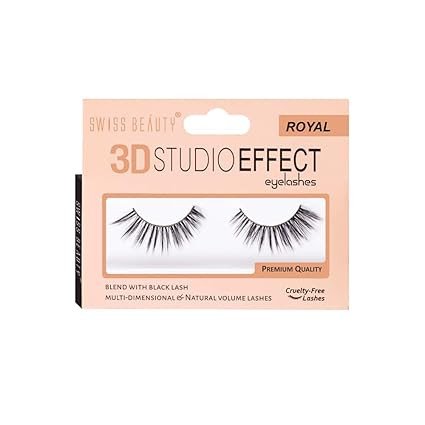 Swiss Beauty Eyelashes 3D Studio Effect SB EG01 Royal