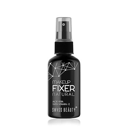 Swiss Beauty Natural Makeup Fixer | Natural Dewy Finish | With Vitamin E and Aloe Vera | Long-Lasting | Hydrating & Refreshing Setting Spray | 70 ml SB16