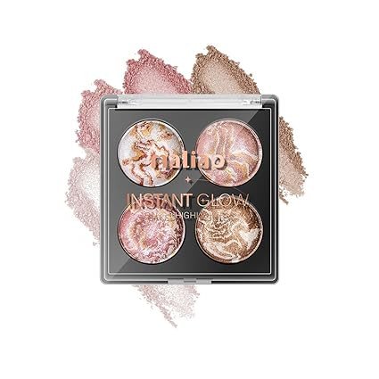 Maliao Instant Glow Baked Highlighter - Radiant and Long-Lasting Highlighter for All Skin Tones