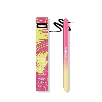 Maliao Super Liner Perfect Slim - Waterproof Precision for 24-Hour Jet Black Glam