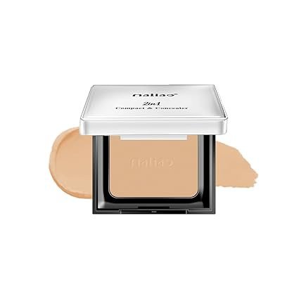 Maliao 2 in 1 Compact & Concealer - HD Finish, Long-Lasting, Lightweight