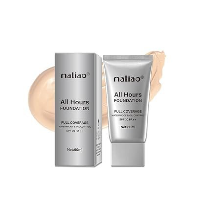Maliao All Hours Foundation - Full Coverage, Waterproof, Oil Control, SPF 30 PA++