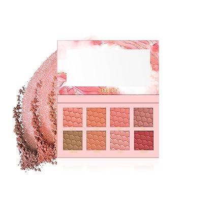 Maliao Cheese 8 Colors Contour & Blush Palette - Sculpt, Define, Glow