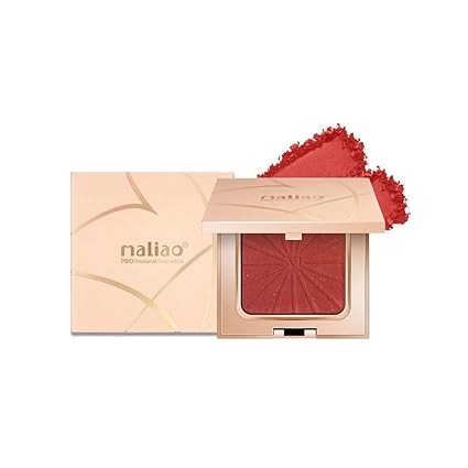Maliao Radiant Highlighter & Blusher - Illuminate Your Beauty with a Blossoming Glow