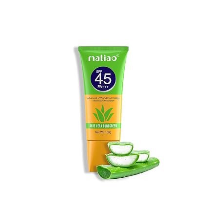 Maliao Aloe Vera Sunscreen SPF 45 PA+++ - Your Ultimate Sun Protection 100G M225