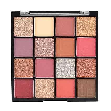Insight Cosmetics Gorgeous 16 Color Eyeshadow Palette|Matte|Shimmer|Beginner Friendly & Long Lasting Eye Shadow Palette|Long Wearing And Easily Blendable Eye Makeup Palette, 37gm