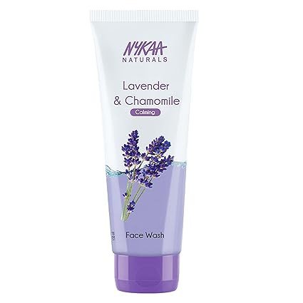 Nykaa Naturals Face Wash - Tackles Discoloration and Dark Spots, Suitable for All Skin Types - Washes Away Excess Oil and Dirt - Leaves You Feeling Soft and Fresh - Lavender and Chamomile - 3.38 oz 100ml