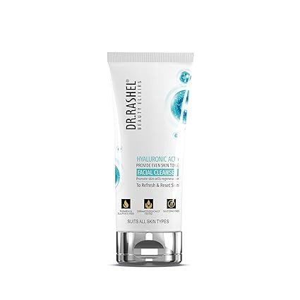 DR. RASHEL HYALURONIC ACID FACIAL CLEANSER PROVIDE EVEN SKIN TONE & SKIN CELL REGENERATION 80 ML