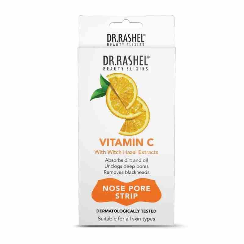 Dr.Rashel Vitamin C Nose Strips for Blackheads & Whiteheads (10 Strips)