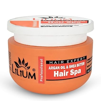 Lilium Hair Protein SPA with Argan Oil for Intensive Hydrating Treatment Cleans Nourishes Dry & Damaged Hair