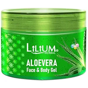 Lilium Natural Firmness & Skin Hydrating Aloe Vera Facial Gel, 250gm