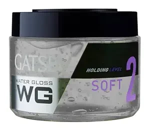 Gatsby Water Gloss - Soft, Wet Look Hair Gel, Shine Effect, Non Sticky, Easy Wash Off, Holding Level 2
