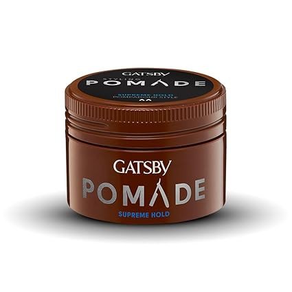 GATSBY Styling Pomade Wax Supreme Hold, 75 g,Brown