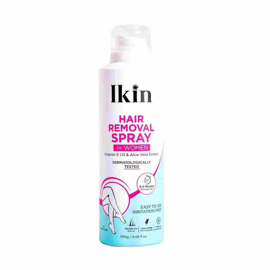 Ikin Hair Removal Spray for Women,| Vitamin E Oil & Aloe Vera Extract Spray (200 g)