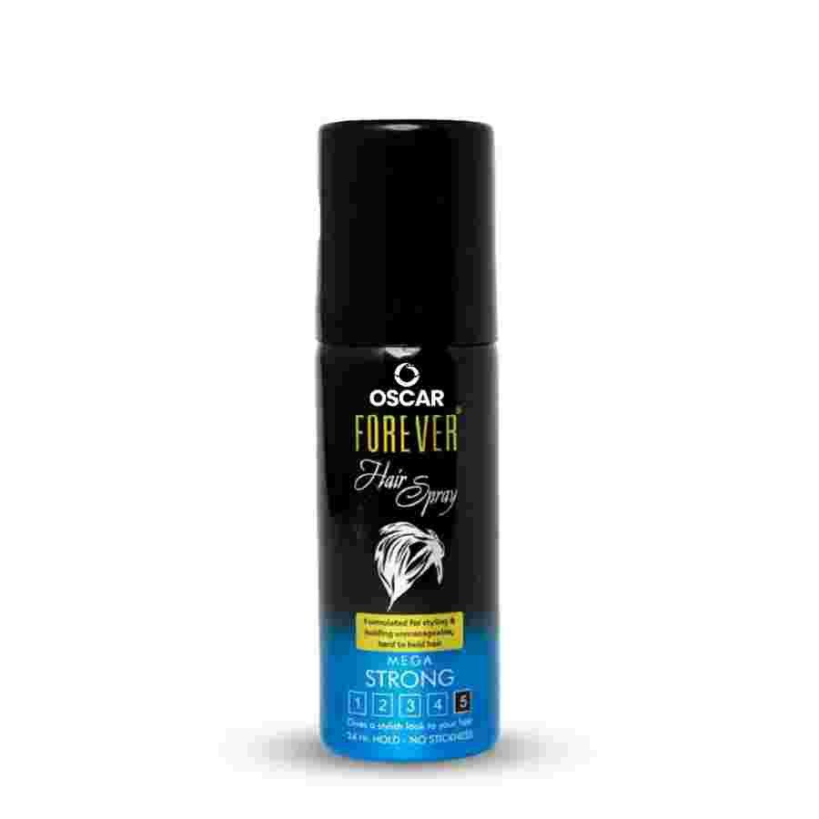 Oscar Forever Hair Spray - Strong Hold, Styling with Nourishment for men & women