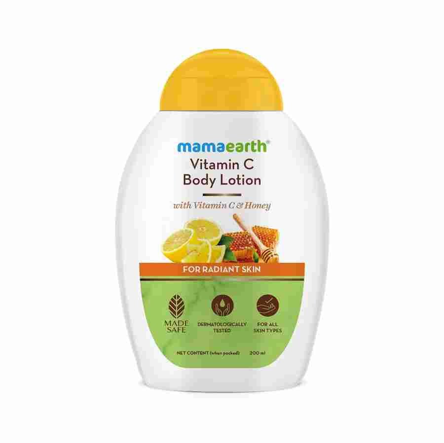 Mamaearth Vitamin C Body Lotion with Vitamin C and Honey for Radiant Skin - 400 ml