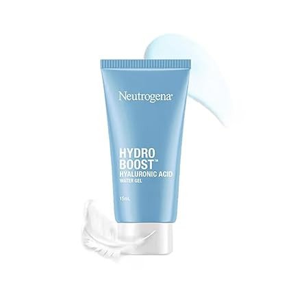 Neutrogena Hydro Boost Hyaluronic Acid Face Moisturizer 15g 24 hours long lasting Hydration | Oil free non sticky light fast absorbing