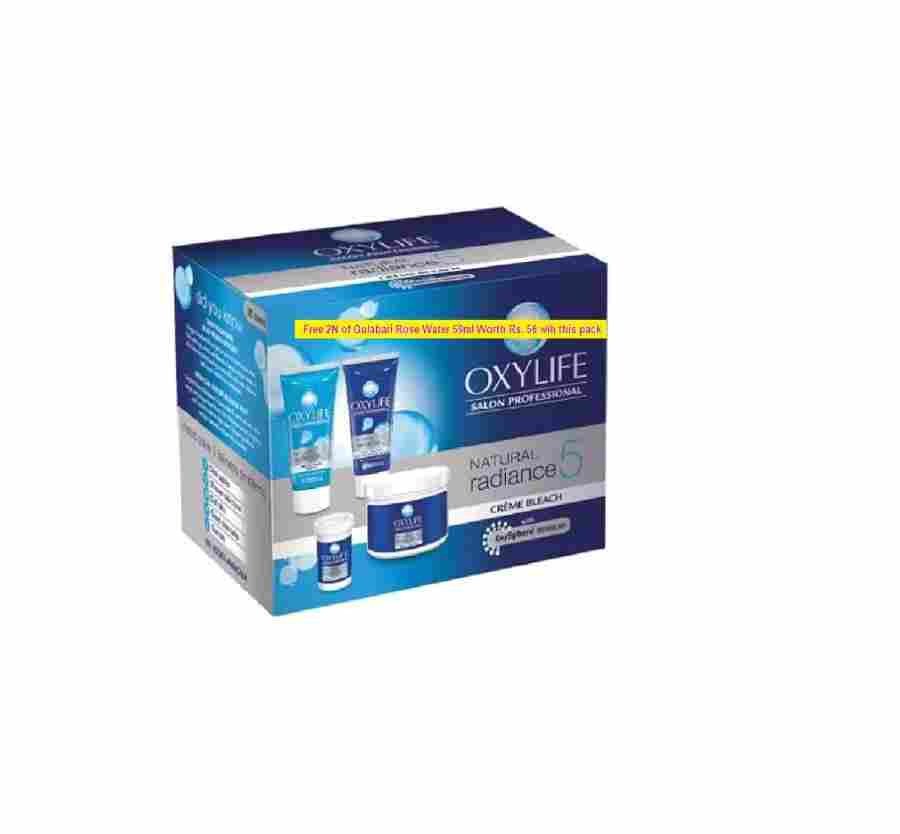 OxyLife Salon Professional Creme Bleach With Natural Radiance,