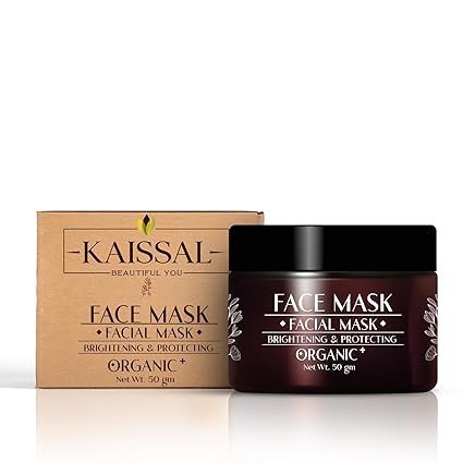 Kaissal's Aloe Extract Face Mask for Soothing and Brightening Skin - 50gm
