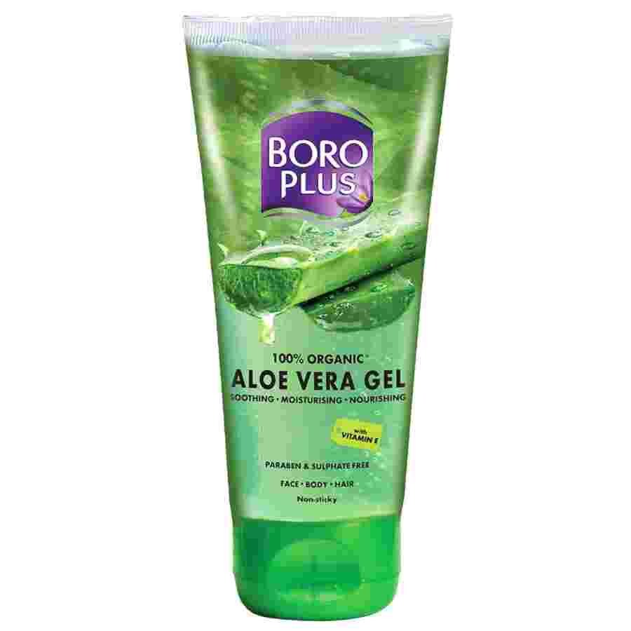 BOROPLUS Aloe Vera Gel for Hydration, Scars, Dryness, Dark Spots, Acne (All Skin) 60ml
