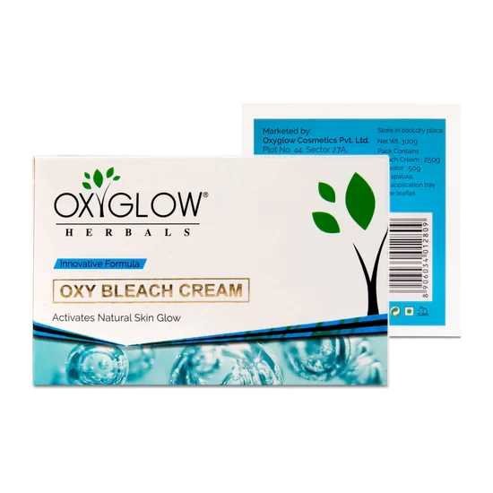 OxyGlow Herbals Bleach Cream - Activates Natural Skin Glow