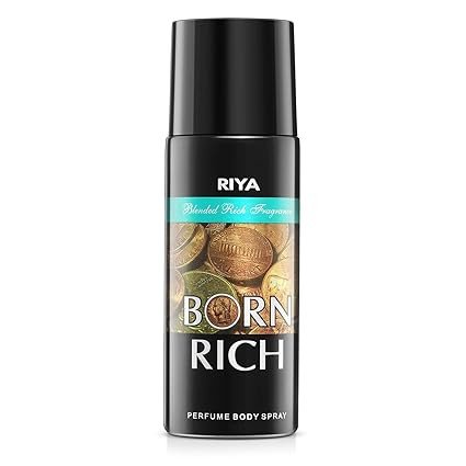 Riya Born Rich Blended Rich Fragrance Perfume Body Spray 150 Ml