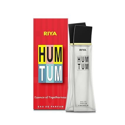 RIYA HUM TUM |Essence of Togetherness | Perfume for Men & Women | Eau De Parfum with Long Lasting Fragrance | Citrus Floral Spicy Scent | Mild Fragrance | Fragrance Spray