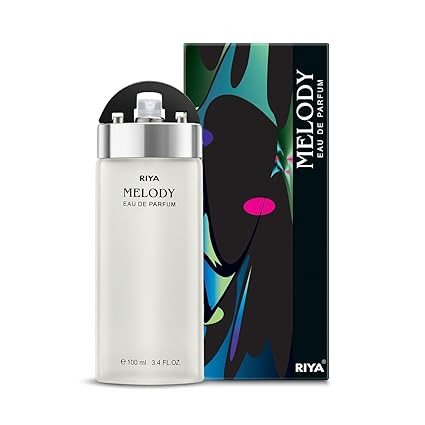 RIYA MELODY (Black)| 100 ml Perfume for Women | Eau De Parfum with Long Lasting Fragrance | Citrus Floral Fresh Perfume Spray | Mild Fragrance