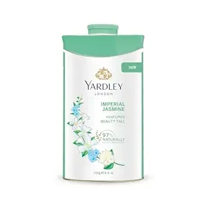 Yardley London Imperial Jasmine Perfumed Talc| Fragrant Beauty Talc for Women| Smooth Texture