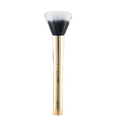 MARS Artist's Arsenal Professional Stippling Brush For Face makeup | Feather Soft Bristle | Flat Surfaced Air Brush | Precise Synthetic Bristles | Luxe Design Makeup Brush (Golden)