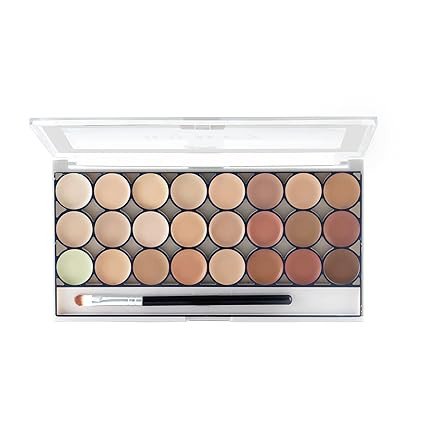 MARS 24 Shade Agory Cream Contour Palette with Brush | Easy to Blend Contour Kit for Women (70.0 gm)