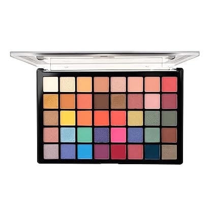 MARS Artist's Arsenal 28 Shades Eyeshadow Palette | Vibrant Colors with Rich Pigmentation | Blendable & Long Lasting (40g)