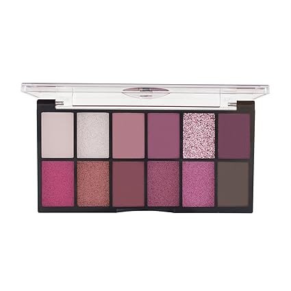 MARS 12 Shades Dance of Joy Eyeshadow Palette | Highly Pigmented and Blendable | Multicolor | Matte and Shimmer Finish (13.2g)
