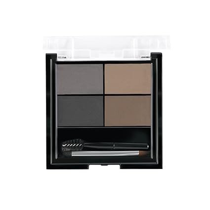 MARS 4 Color Eyebrow Powder Pallet EB-08 With Free Adbeni Kajal, Multicolor, (LxBxH) 7.5 * 2 * 7.5 cm