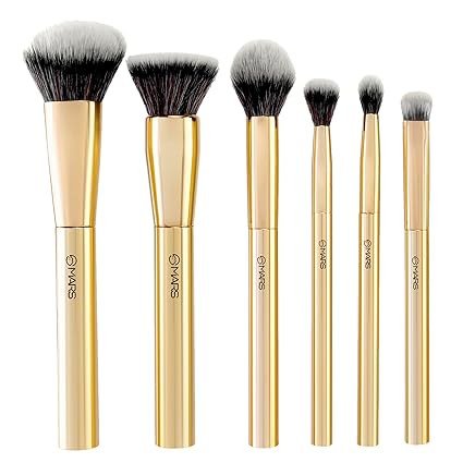 MARS Artist's Arsenal Makeup Brush Set for Professional Makeup | Eyeshadow Blending Brushes (3pcs) | Foundation, Blush, Powder and Foundation Brush