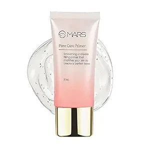 MARS Pore Cure Primer | Smooth Base | Long Lasting Makeup Primer with Oil Control (30ml)