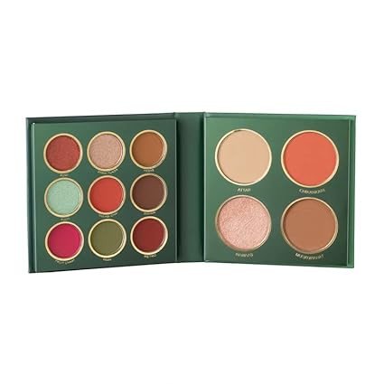 MARS The City Paradise Makeup Kit | Highly Pigmented and Blendable | 9 Eyeshadow Palette with 1 Highlighter, Blusher, Bronzer & Compact Powder each (16.0 gm) (Lucknow)