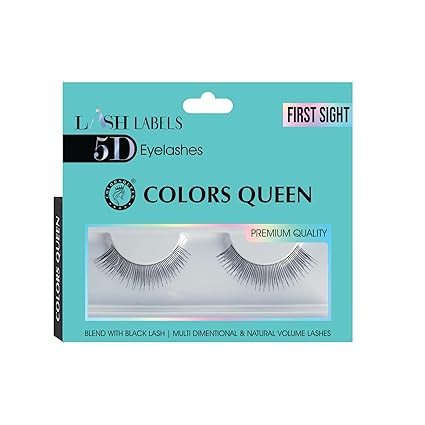 Colors Queen Lash Labels 5D Eyelashes for Women (First Sight)